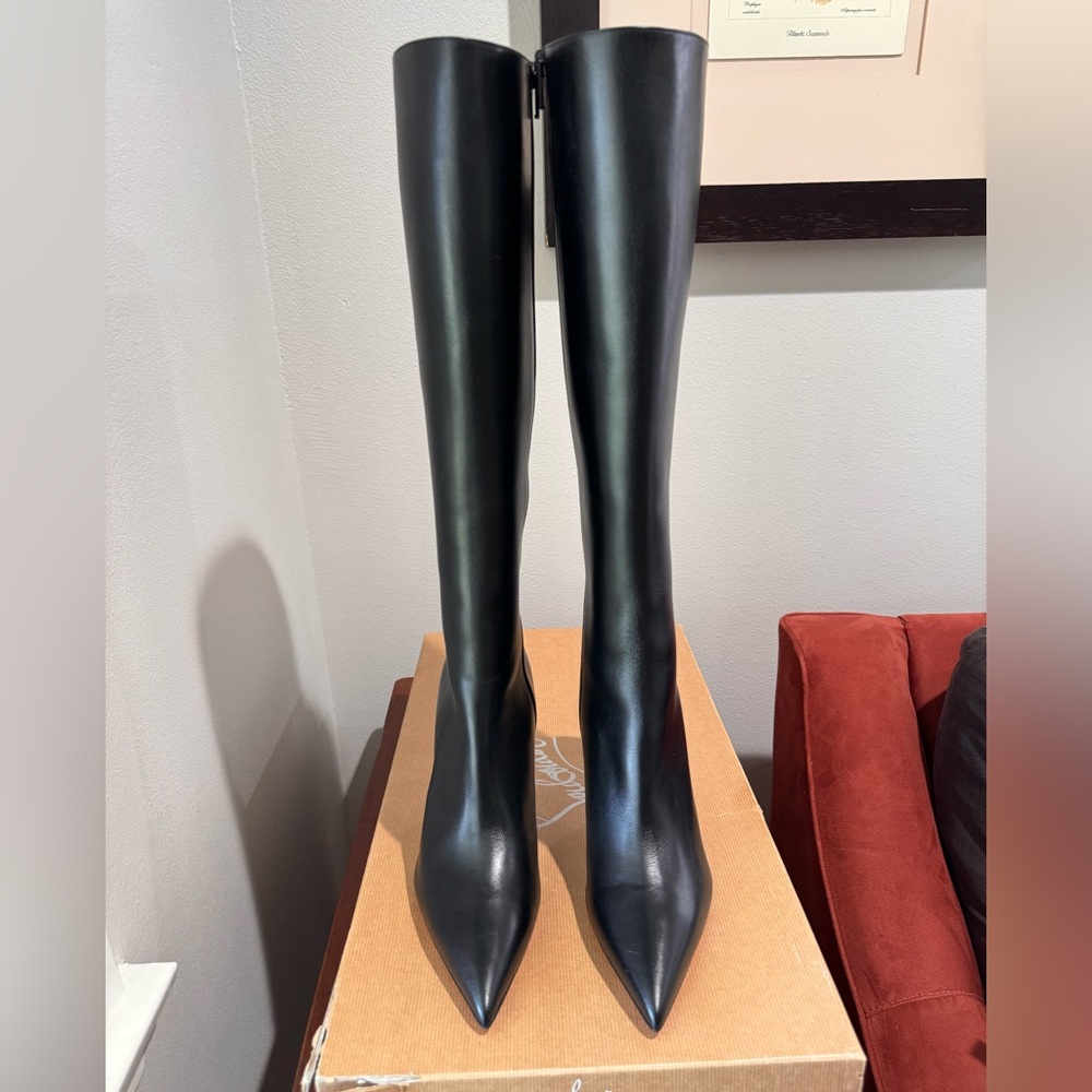 Christian Louboutin Kate Botta Calfskin Boots Sz 42